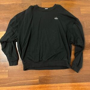 Alo Yoga Accolade Crew Neck Pullover, Size L